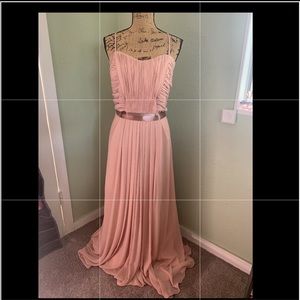 Blush formal gown